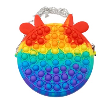 Jucarie Pop It XL Zenuk® - Geanta, Vacuta, Sensory Fidget Toy, Antistres, 15-20cm, Multicolor Jucarie Pop It XL Zenuk® - Geanta, Vacuta, Sensory Fidget Toy, Antistres, 15-20cm, Multicolor