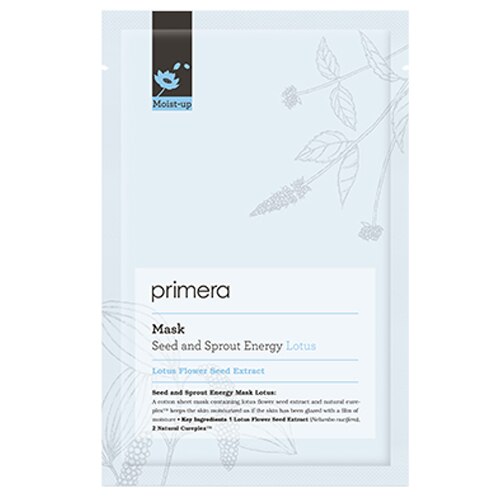 Masca calmanta si hidratanta, PRIMERA Lotus Seed Sheet Mask, 20 g