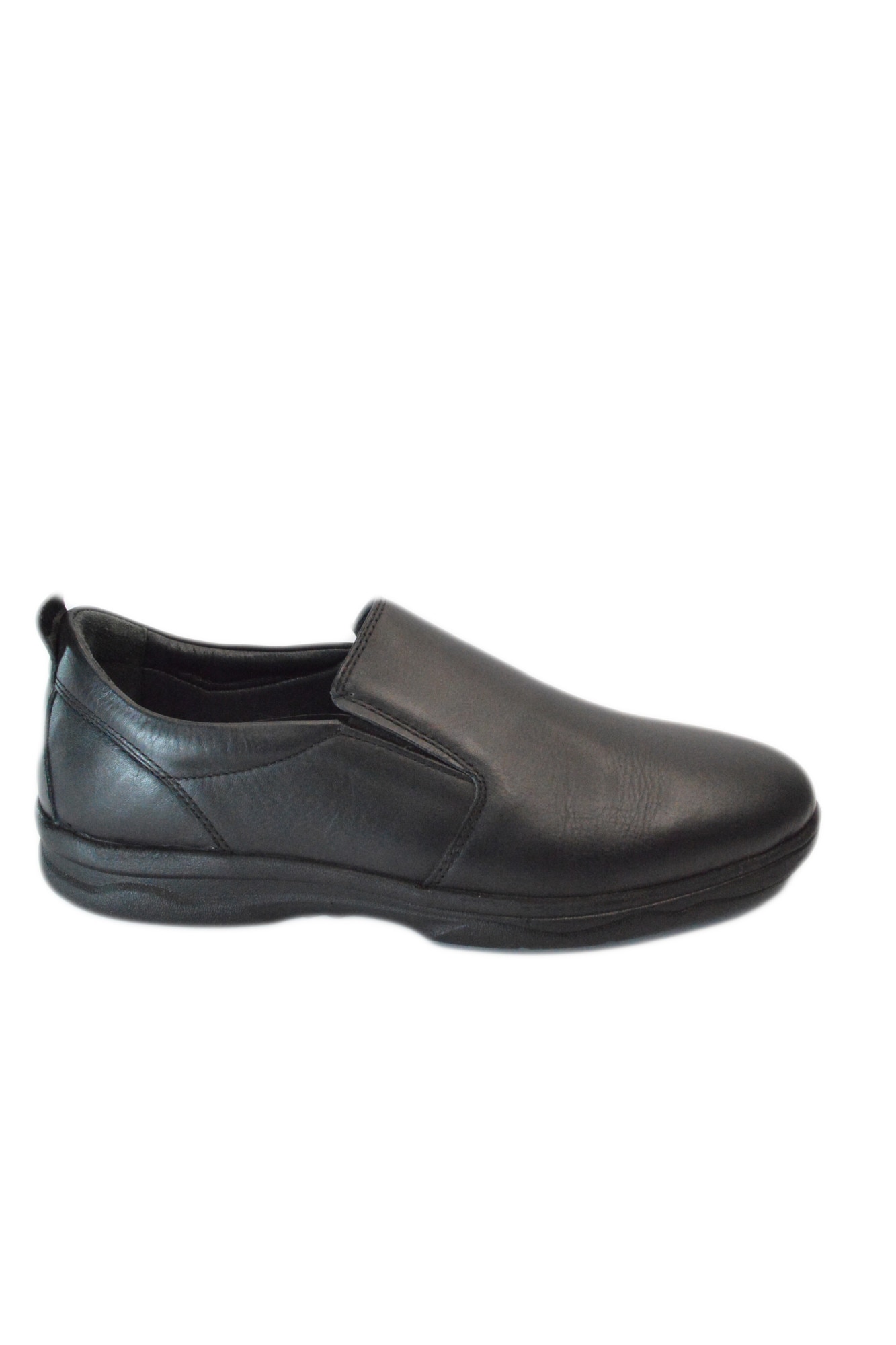 Pantofi barbati fara siret, SCV, Negru