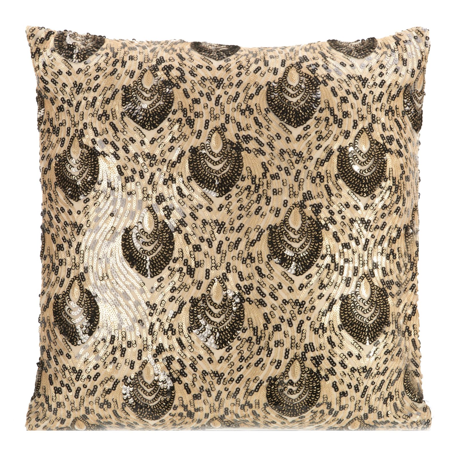 Fata de perna decorativa Eurofirany MALIO 45x45 Auriu