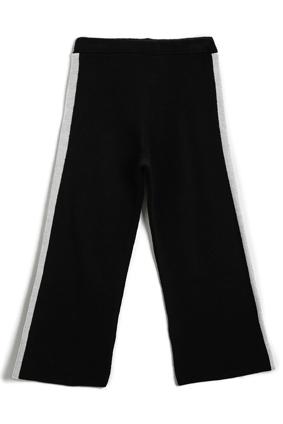 KOTON, Pantaloni ampli tricotati, Negru/Gri