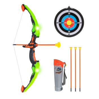 Arc cu trei sageti si tinta, King Sport Arc cu trei sageti si tinta, King Sport