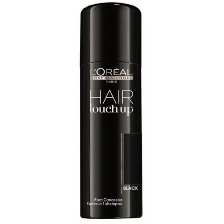 Цветен спрей за корени L'Oreal Professionnel Hair Touch UP, 75 мл, Black