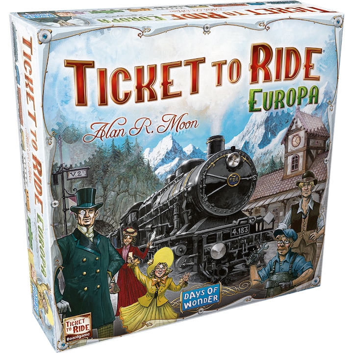 Настолна игра Ticket To Ride, Европа