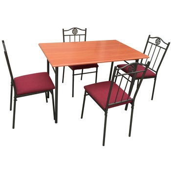 Set masa Victory Cires cu 4 scaune Set masa Victory Cires cu 4 scaune