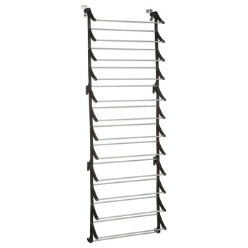 Suport pantofi, JJA, cu fixare pe usa, Negru Suport pantofi, JJA, cu fixare pe usa, Negru