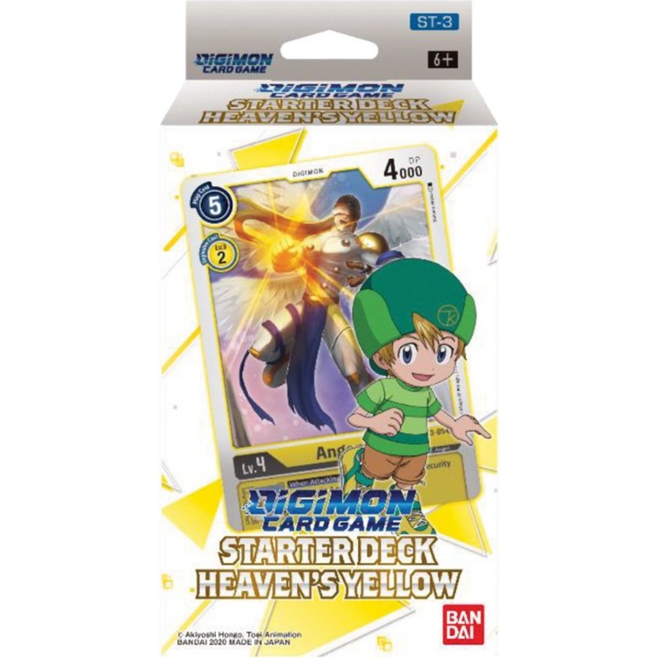 Joc Digimon Card Game, Starter Deck, Heaven's Yellow ST-3