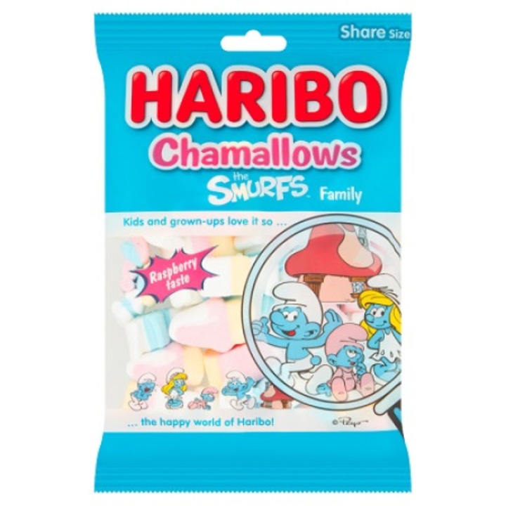 Haribo Chamallows Hupikéktörpikék 175G