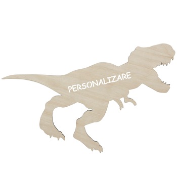 Decor dino personalizat camera copii T-Rex 1 50 cm inaltime x 42 cm lungime Decor dino personalizat camera copii T-Rex 1 50 cm inaltime x 42 cm lungime