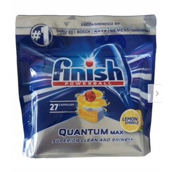 Detergent vase pentru masina de spalat Finish Quantum Lamaie 27 tablete Detergent vase pentru masina de spalat Finish Quantum Lamaie 27 tablete