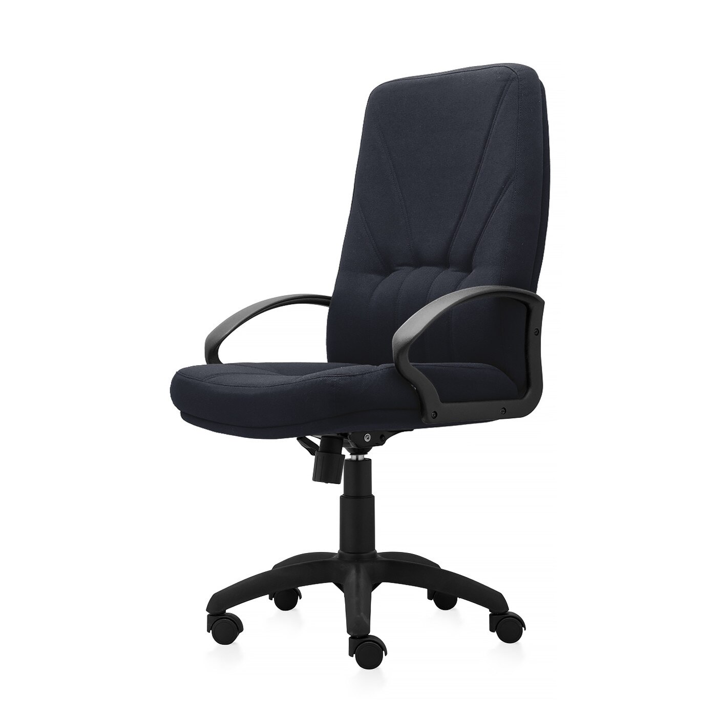 Scaun directorial de birou TRAFFIC CHAIRS COLORADO PRO, tapiterie textil GRI INCHIS, mecanism balans, brate directoriale