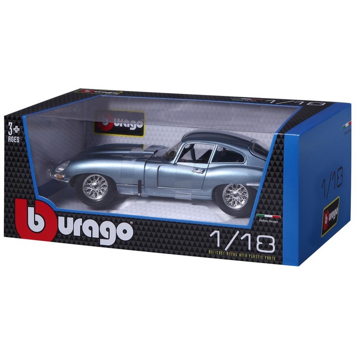 Bburago 1 /18 - jaguar e coupe (1961)