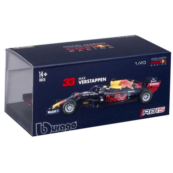 Bburago 1 /43 - 2019 red bull RB15 vagy RB16b sisakkal