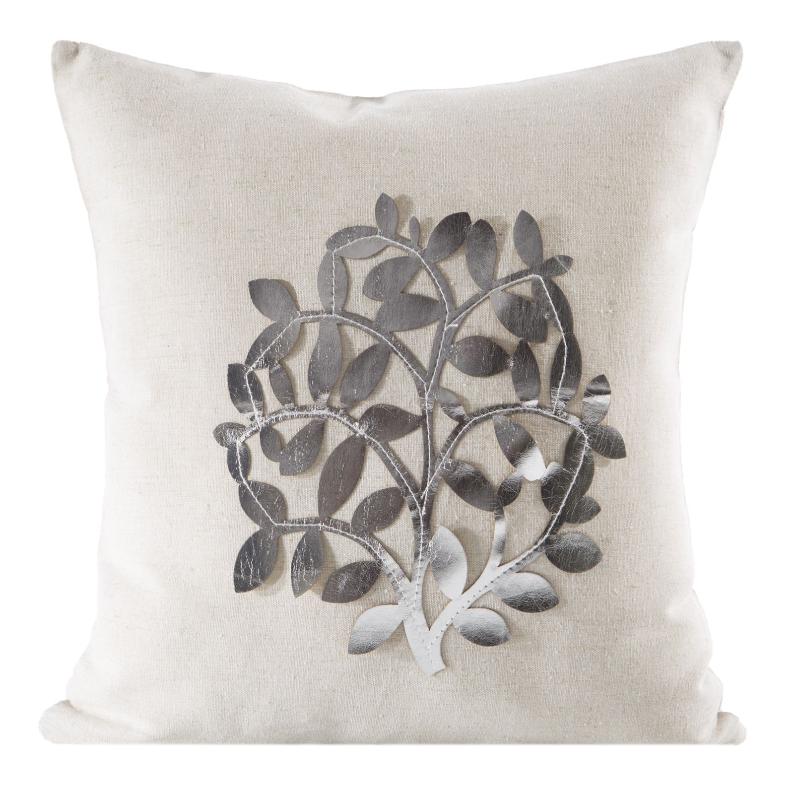 Fata de perna decorativa Eurofirany FINN 45x45 Crem/Gri