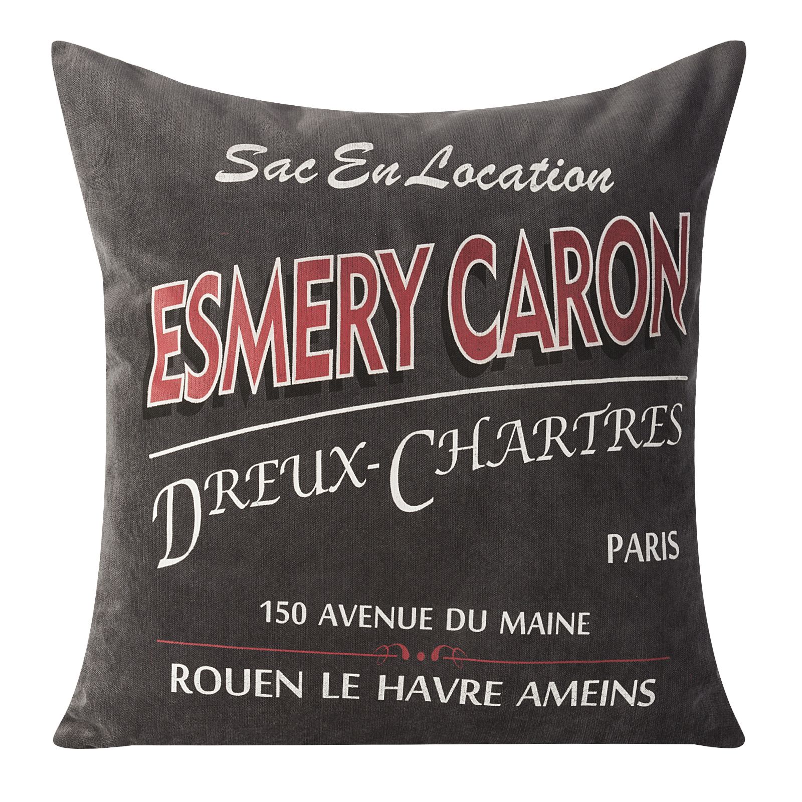 Fata de perna decorativa Eurofirany JERRY 40x40 Gri