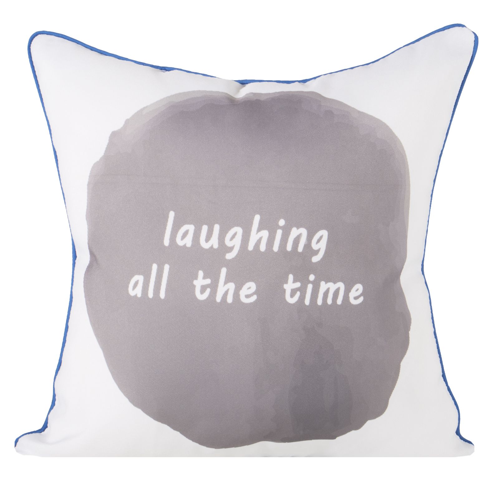 Fata de perna decorativa Eurofirany MARIKA 40x40 Alb/Gri