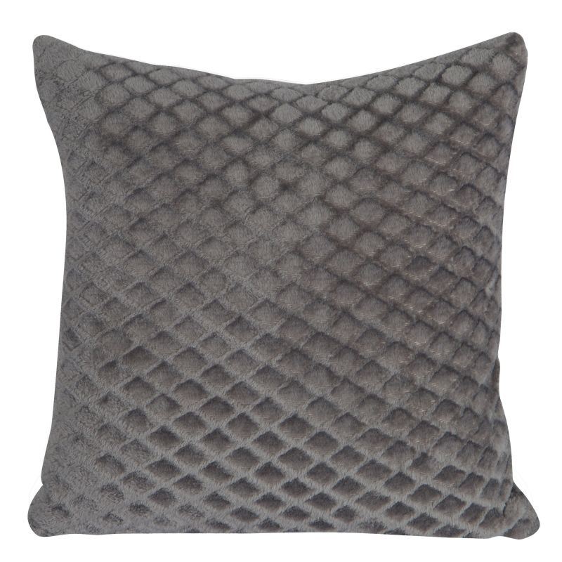 Fata de perna decorativa Eurofirany BELA 40x40 Gri inchis