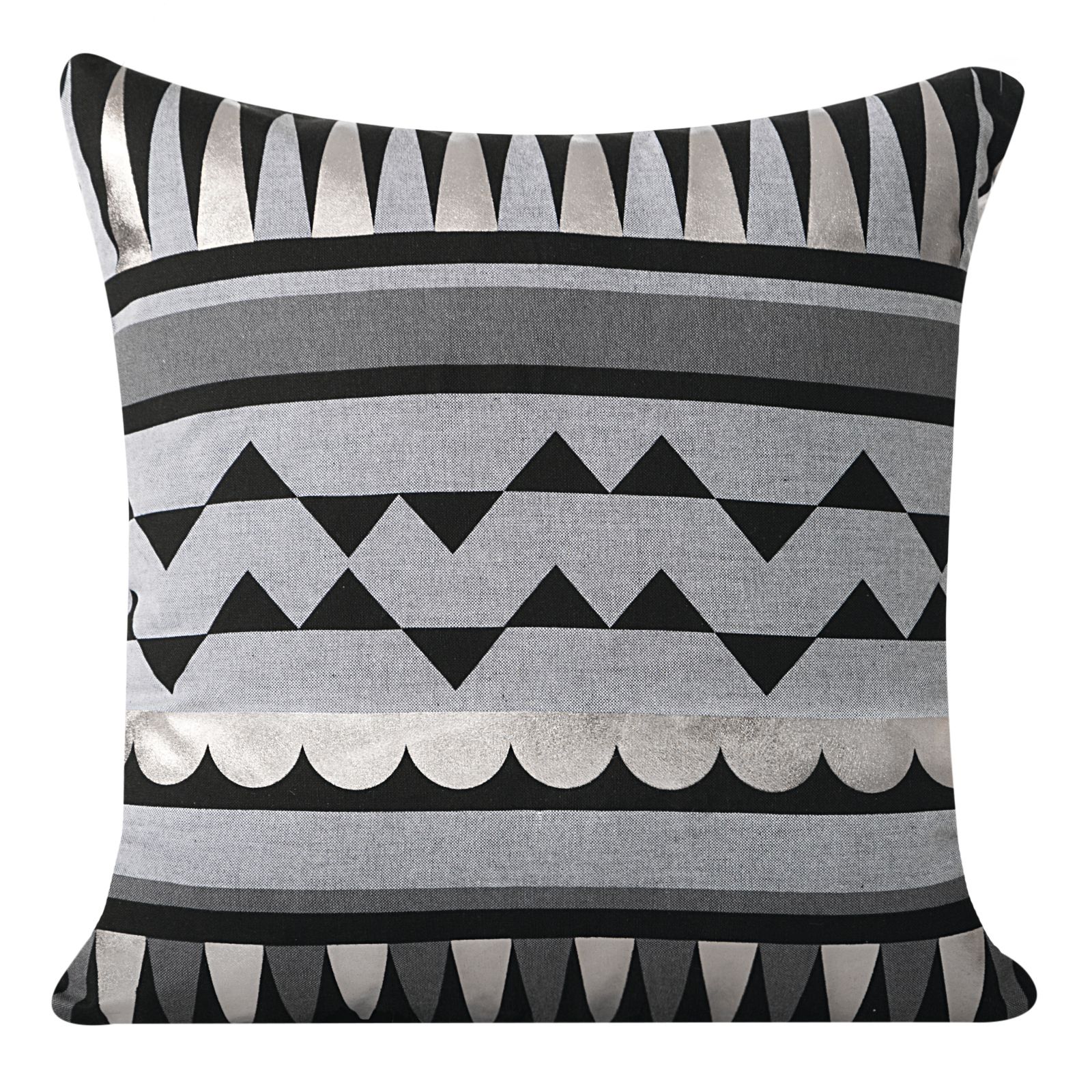 Fata de perna decorativa Eurofirany GEO 40x40 Gri