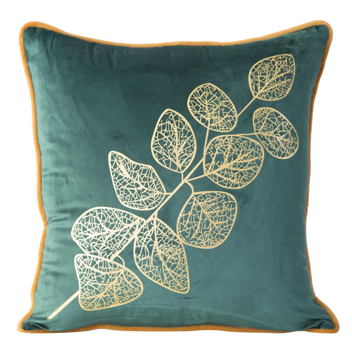 Fata de perna decorativa Eurofirany POPLA 45x45 Verde inchis