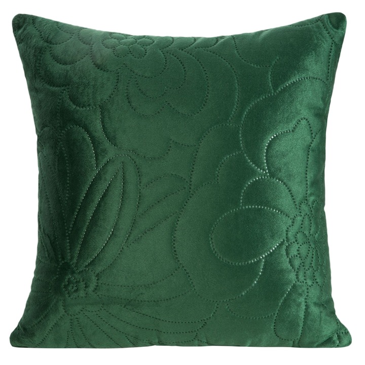 Fata de perna decorativa Eurofirany ARIEL-4 40x40 Verde inchis