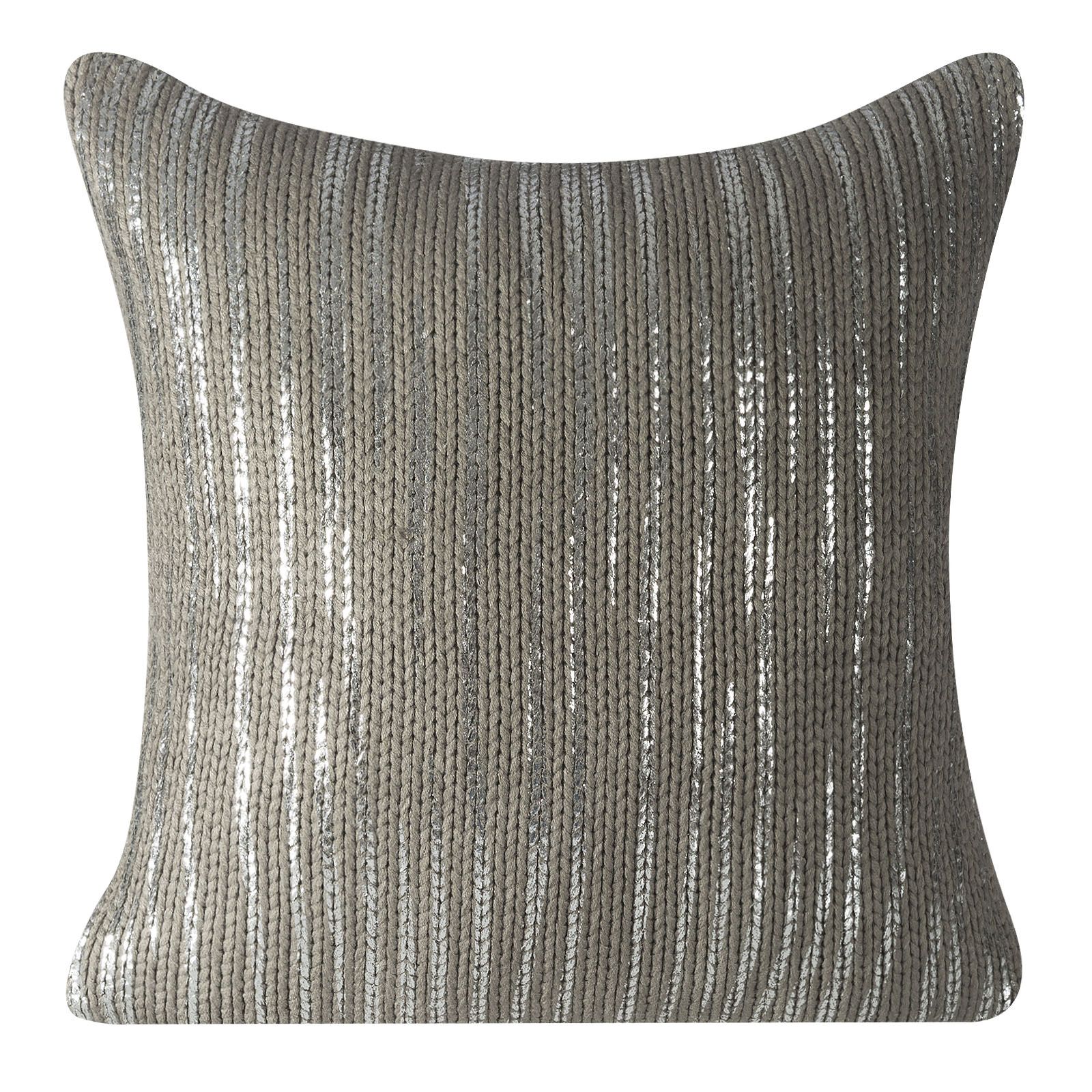 Fata de perna decorativa Eurofirany LINE 45x45 Gri