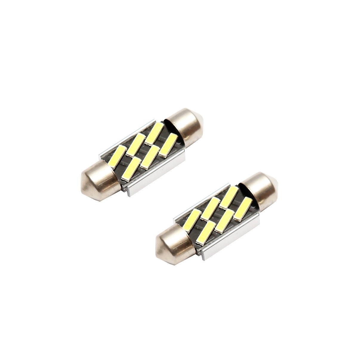 Set 2 becuri LED SMD SOFIT 36mm 12V 0,2A lumina rece Breckner Germany
