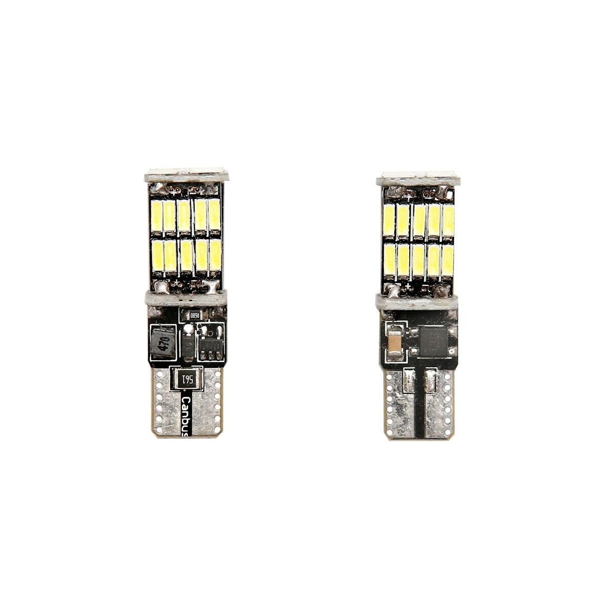 Set 2 becuri LED SMD 12V T10 0,2A lumina rece Breckner Germany