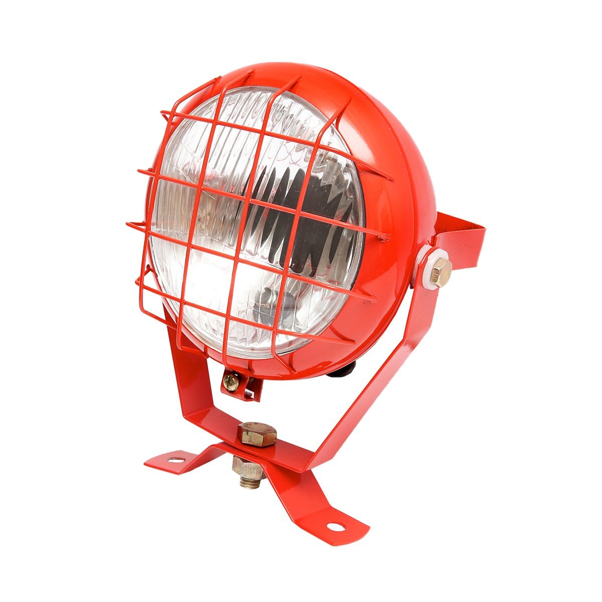 Lampa proiector rotund cu unghi reglabil P45t/H3 cu suport de prindere si intrerupator