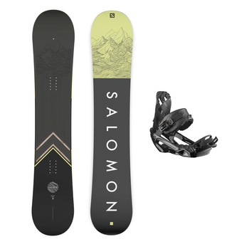Placa snowboard pentru barbati Salomon SIGHT RHYTHM, Negru, marime 156 Placa snowboard pentru barbati Salomon SIGHT RHYTHM, Negru, marime 156