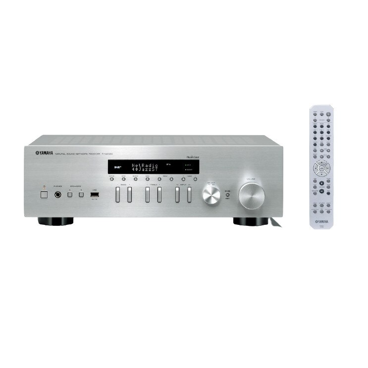 Receiver Yamaha R-N402 D. Bluetooth, argintiu