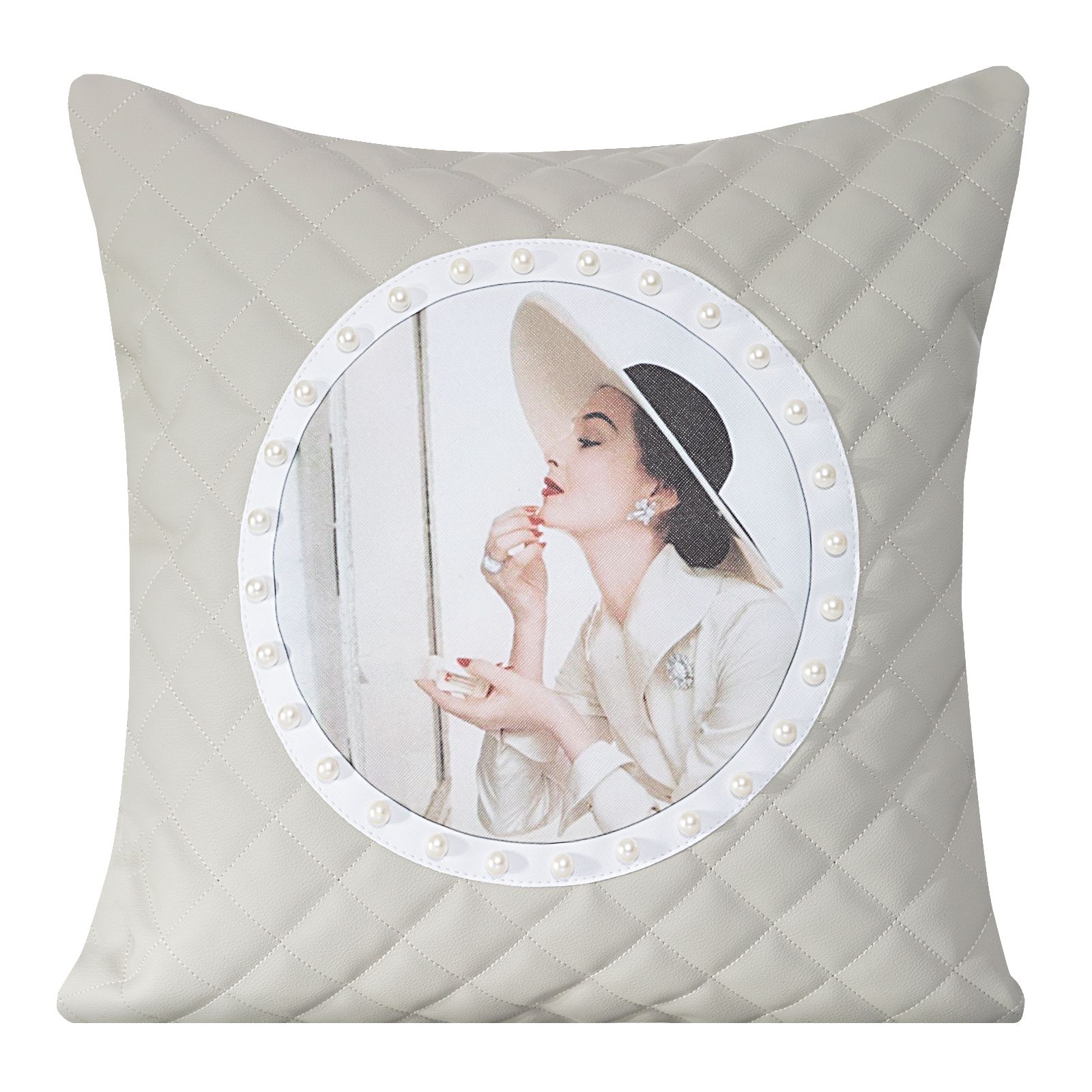 Fata de perna decorativa Eurofirany MADAM 45x45 Bej