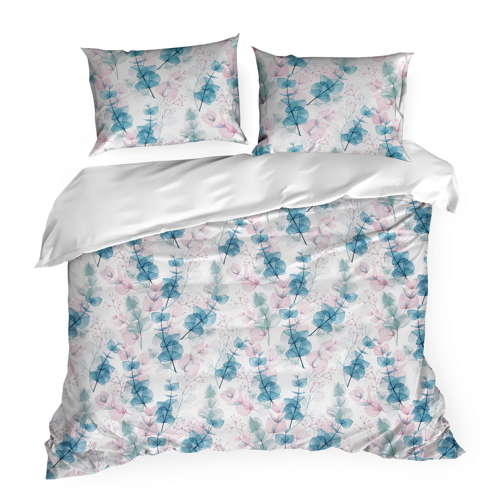 Set Lenjerie de Pat Bumbac satinat Eurofirany CLASS 200x220 nuiele Multicolor