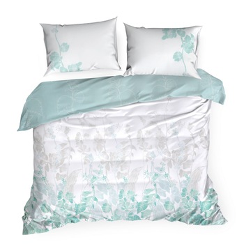 Lenjerie de pat din bumbac, Eurofirany CLASS 160x200 nuiele Alb/Multicolor Lenjerie de pat din bumbac, Eurofirany CLASS 160x200 nuiele Alb/Multicolor