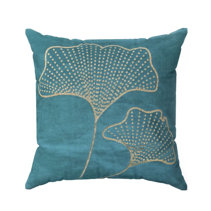 Fata de perna decorativa Eurofirany FRES 45x45 Turcoaz