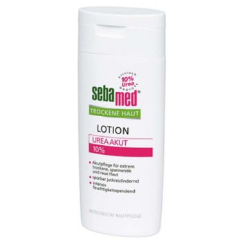 Lotiune de corp pentru piele uscata cu uree, Sebamed Urea Akut 10%, 200ml Lotiune de corp pentru piele uscata cu uree, Sebamed Urea Akut 10%, 200ml