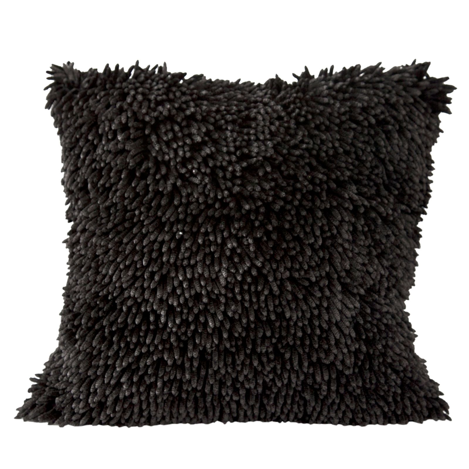 Fata de perna decorativa Eurofirany SHAGGY 40x40 Negru