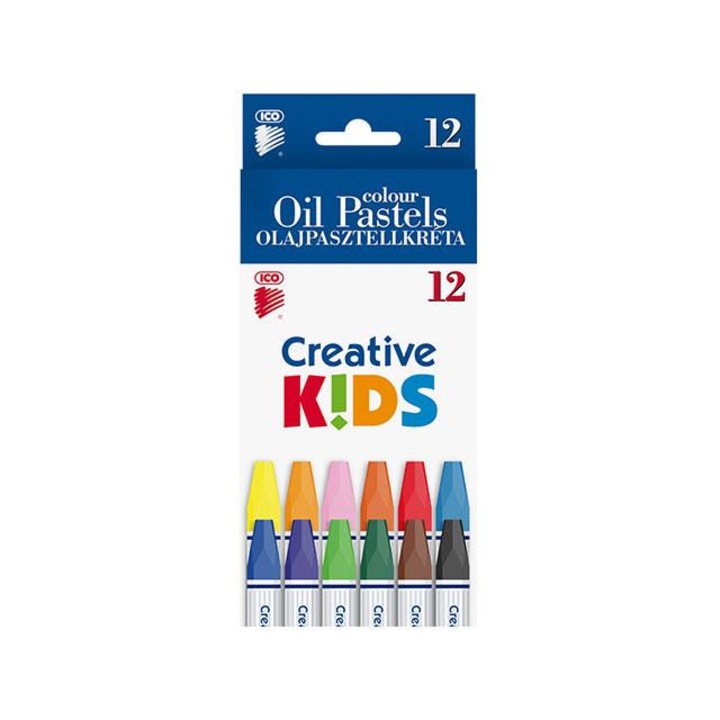 Ico: creative kids olajpasztellkréta szett 12db-os