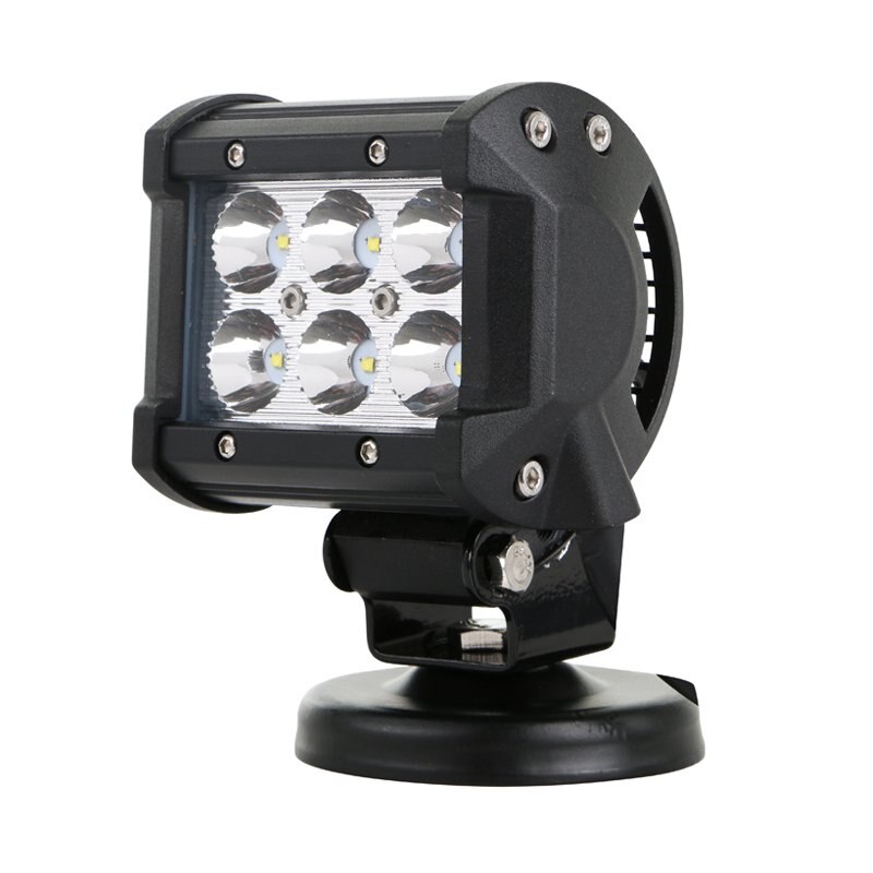 Lampa cu 6 LED-uri 10-30V 18W unghi radiere 60 de grade tip flood Breckner Germany