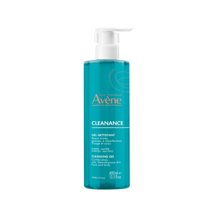 Avene Cleanance почистващ гел за мазна кожа, 400 мл