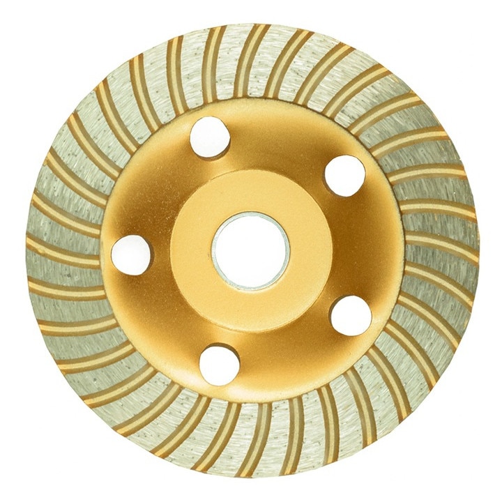 Disc diamantat pentru slefuit piatra si mozaic, Konigsberg, UNIK 1000, segmentat, Turbo, Diametru 115mm x 22mm