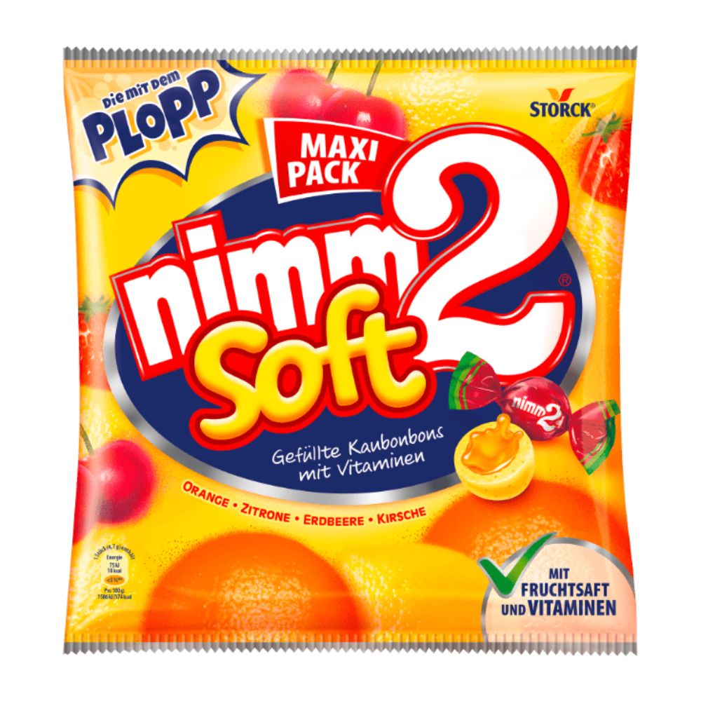 Bomboane gumate, Nimm2 soft, 345 g