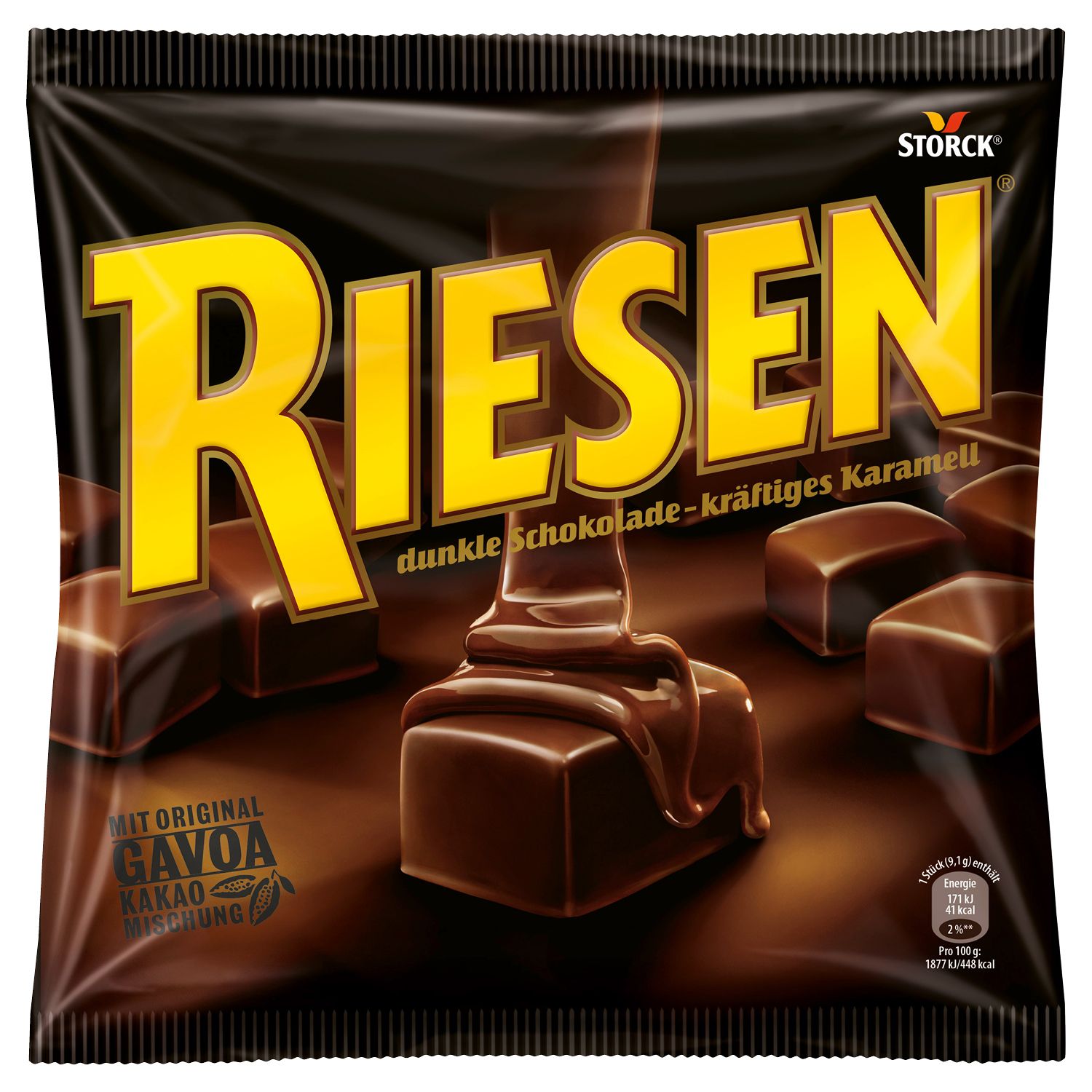 Caramele umplute cu ciocolata, Riesen, 216 g