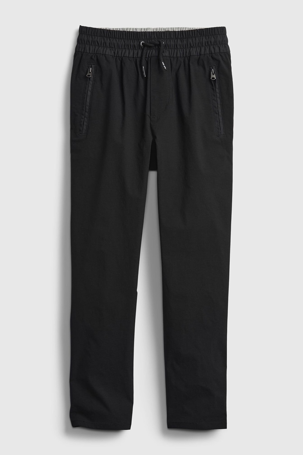GAP, Pantaloni cu snur de ajustare, Negru