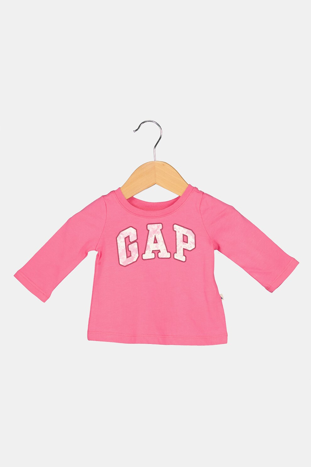 GAP, Bluza din bumbac cu imprimeu logo 000740142, Roz
