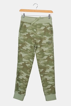 GAP, Pantaloni sport cu buzunare laterale, Verde militar