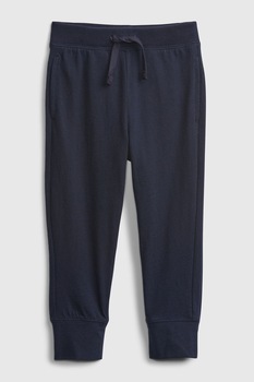 GAP, Pantaloni sport de bumbac organic cu buzunare oblice, Bleumarin inchis GAP, Pantaloni sport de bumbac organic cu buzunare oblice, Bleumarin inchis