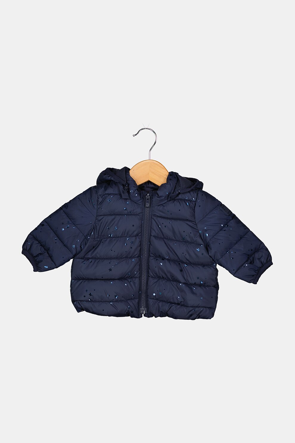 GAP, Geaca matlasata cu gluga detasabila, Bleumarin