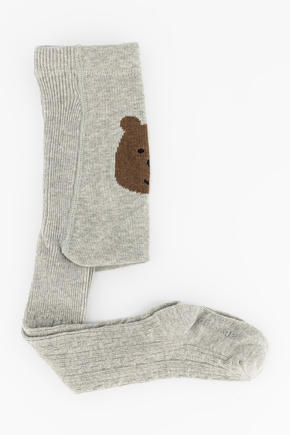 GAP, Dres din bumbac cu animale, Gri melange/Maro, 60 CM