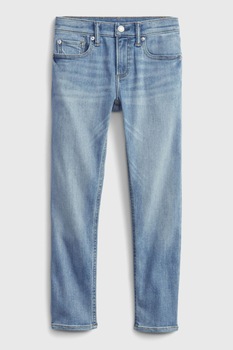 GAP, Blugi skinny cu 5 buzunare, Albastru deschis GAP, Blugi skinny cu 5 buzunare, Albastru deschis