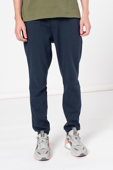 GAP, Pantaloni sport din amestec de bumbac cu buzunare laterale, Bleumarin